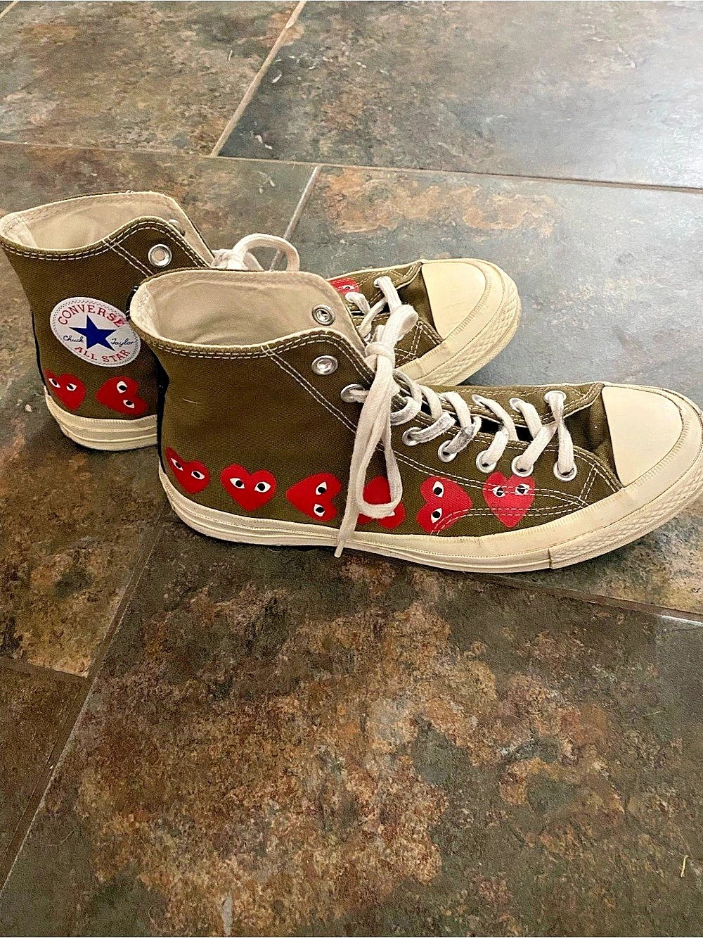 Converse Chuck Taylor x Commes de Garcon PLAY size 9